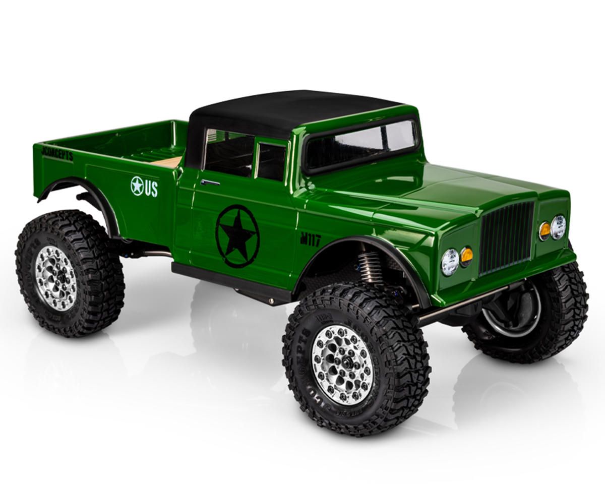 0640 JConcepts JCI M117 Lloyd 2 1/10 Rock Crawler Body (Clear) (313mm)