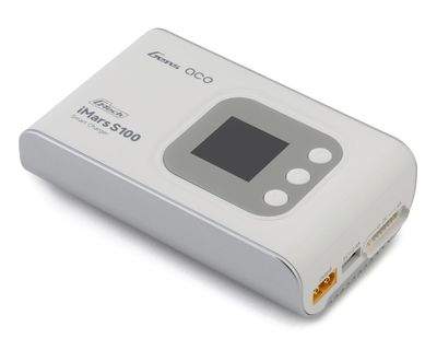 Gens Ace IMars S100 G-Tech AC Balance RC Battery Smart Charger-White