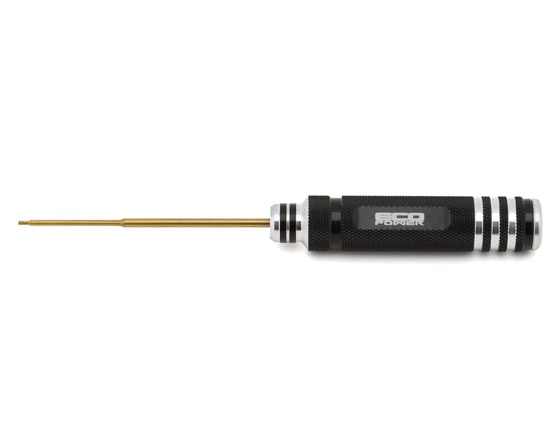 EcoPower Titanium Nitride Coated Hex Driver w/Aluminum Handle (.050")