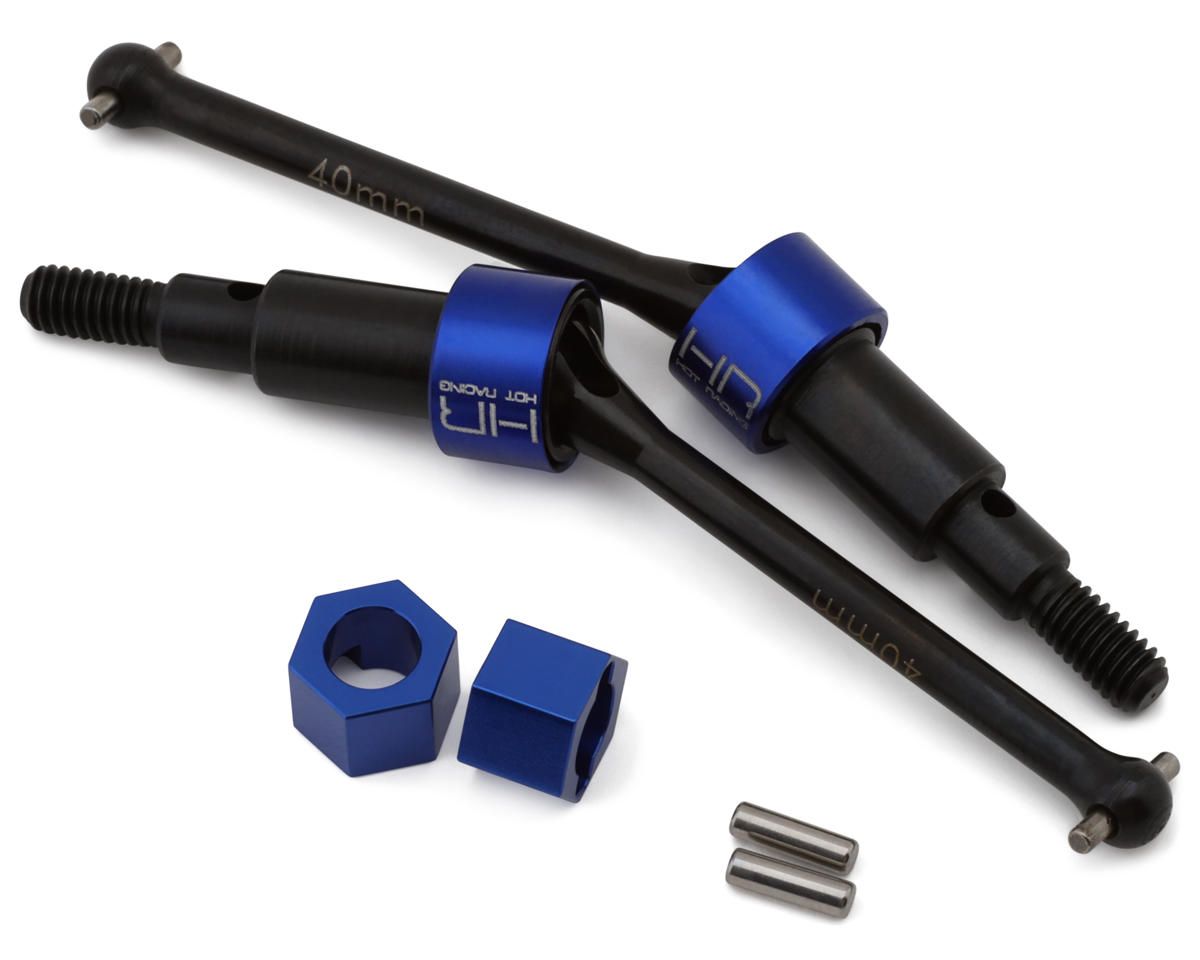 GRM288NCR Hot Racing Losi Nascar/Mojave Grom Rear Steel CVD Axle Set