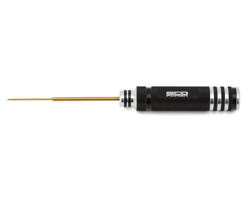 EcoPower Titanium Nitride Coated Hex Driver w/Aluminum Handle (0.9mm)