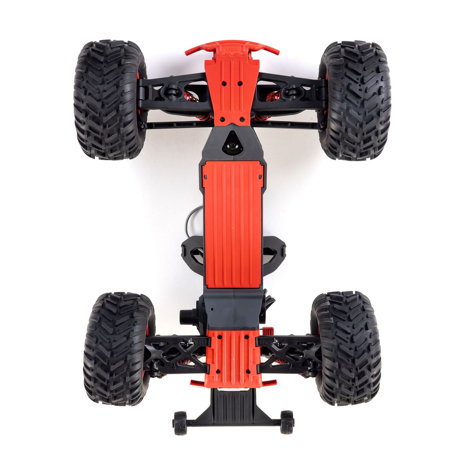 ARA3537T1 1/10 QUAKE 223S 2WD RTR Brushless Monster Truck, Red