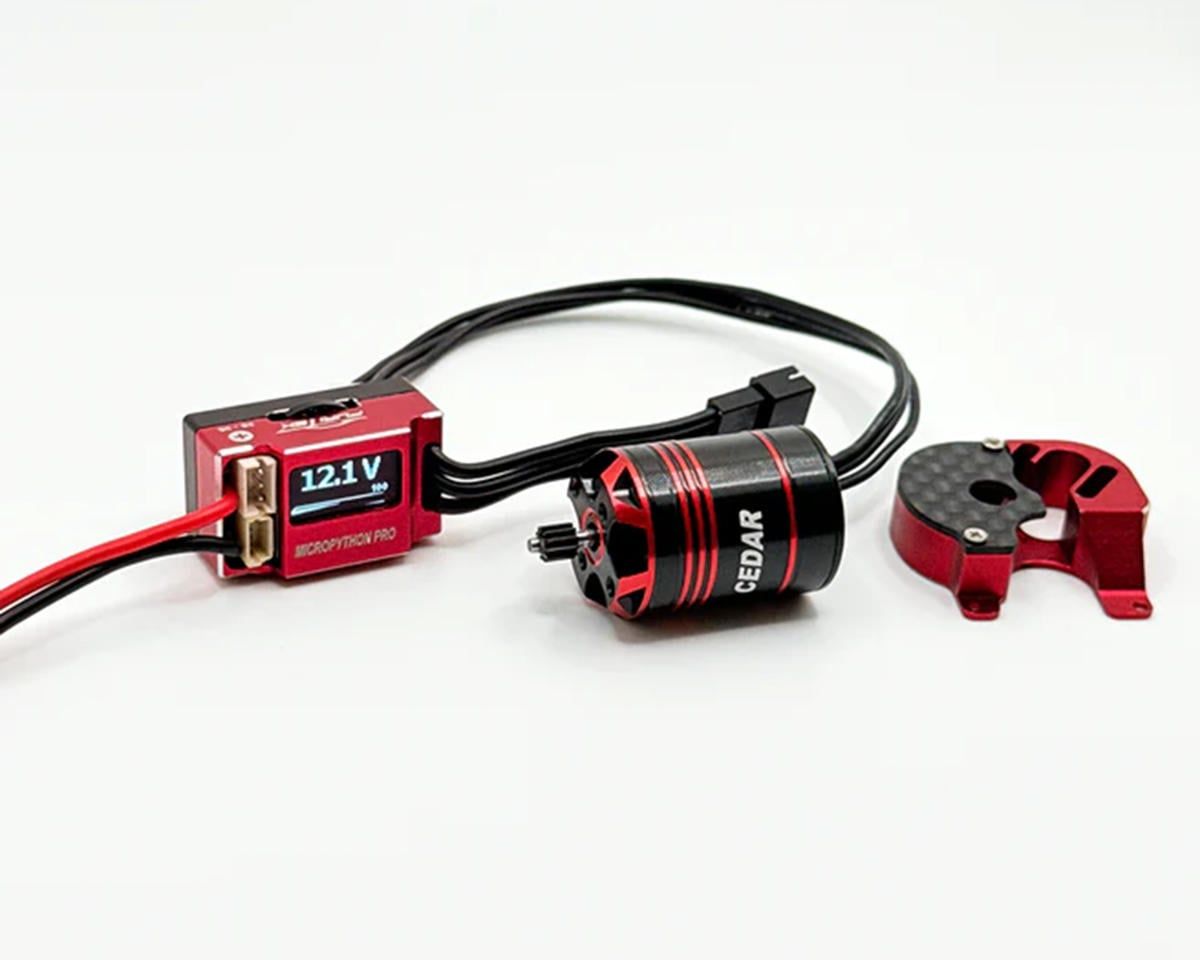 FUR-2693 Furitek ShadowCore 2025 – OLED Brushless Power System with MicroPython Pro OLED &amp; Cedar Inrunner for SCX24