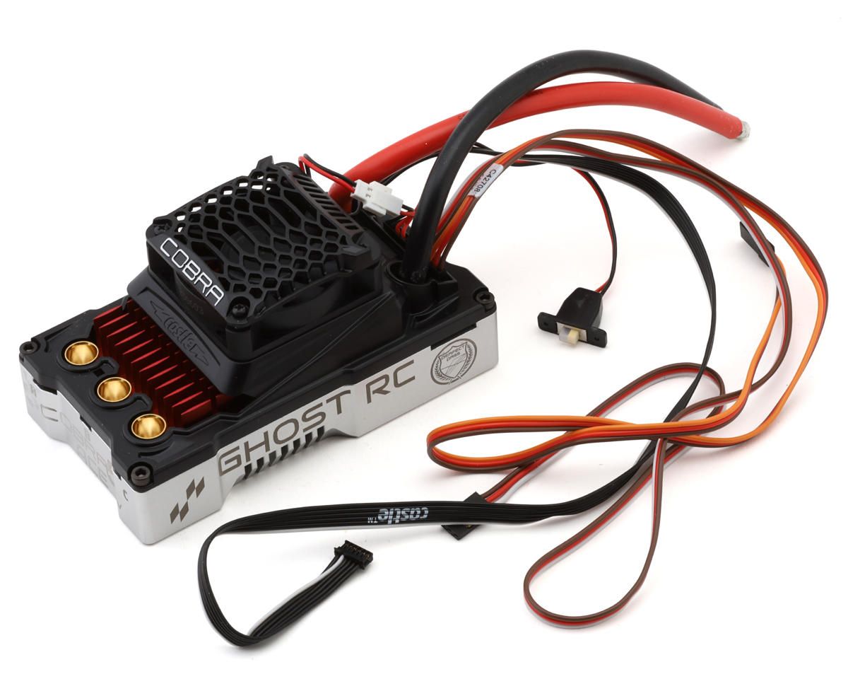 GOS020-0288-00  Ghost RC Cobra 5 HV ACE 1/5th Drag/Speed Run Brushless Sensored ESC (6-12s)  *Disclaimer: Due to the intended use of this product, NO WARRANTY IS PROVIDED.