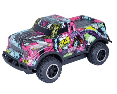 Revell Control Ghost Driver 1/22 Electric RTR RC Truck (Purple) w/2.4GHz Radio &amp; AA Batteries