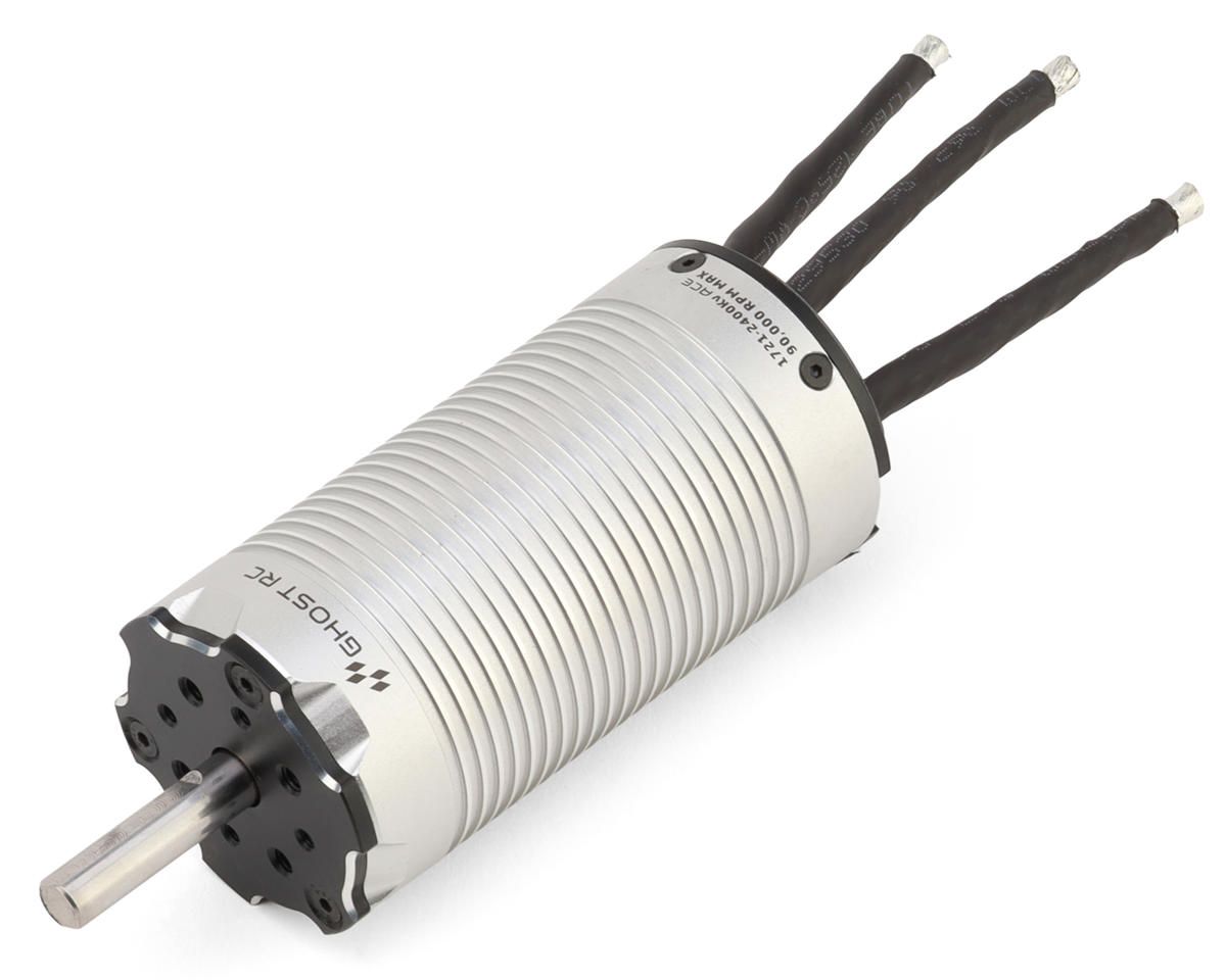 GOS060-0125-00 Ghost RC 1721 1/5 Drag Racing &amp; Speed Run Sensored Brushless Motor (2400kV) ***NO WARRANTY***