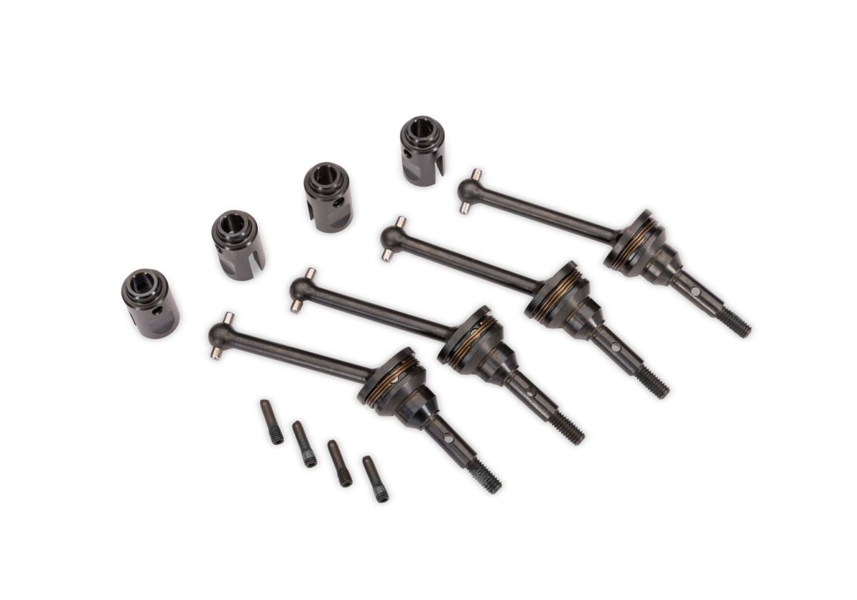 10850X Steel CV Driveshaft Assemblies &amp; Drive Cups (4)