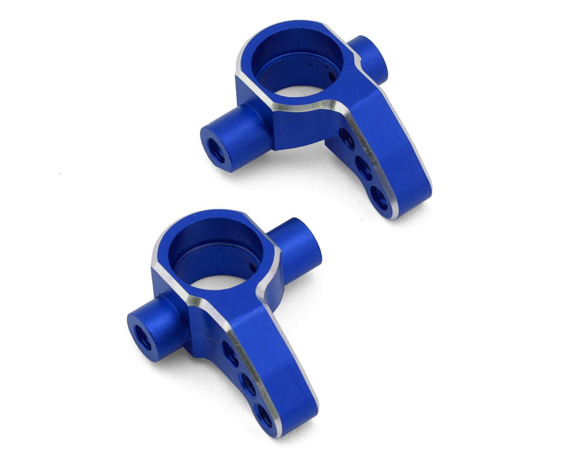 Y2-415SABL Yokomo RD/SD Aluminum Light Weight Steering Blocks (Blue) (2) (0°)