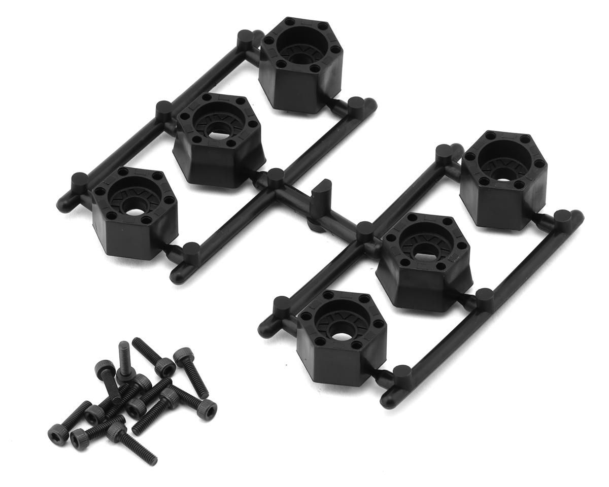 UPG-11027 UpGrade RC SC Tire Replacement Wheel Hex Adapters &amp; Hardware Set (12mm Narrow, 12mm Wide &amp; 14mm)