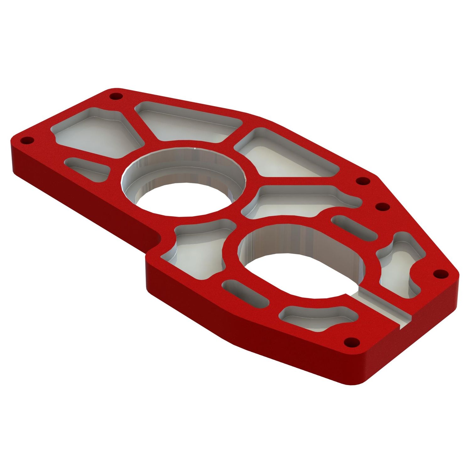 ARRMA Aluminum Motor Mount Plate For Center Diff