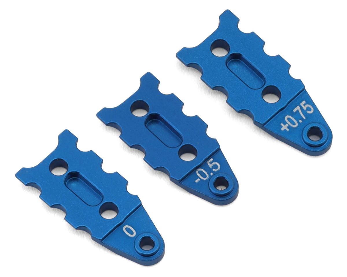 R246-1321C Kyosho Mini-Z MR-03 Aluminum T-Plate Mounts Set (-0.5/0/0.75mm)
