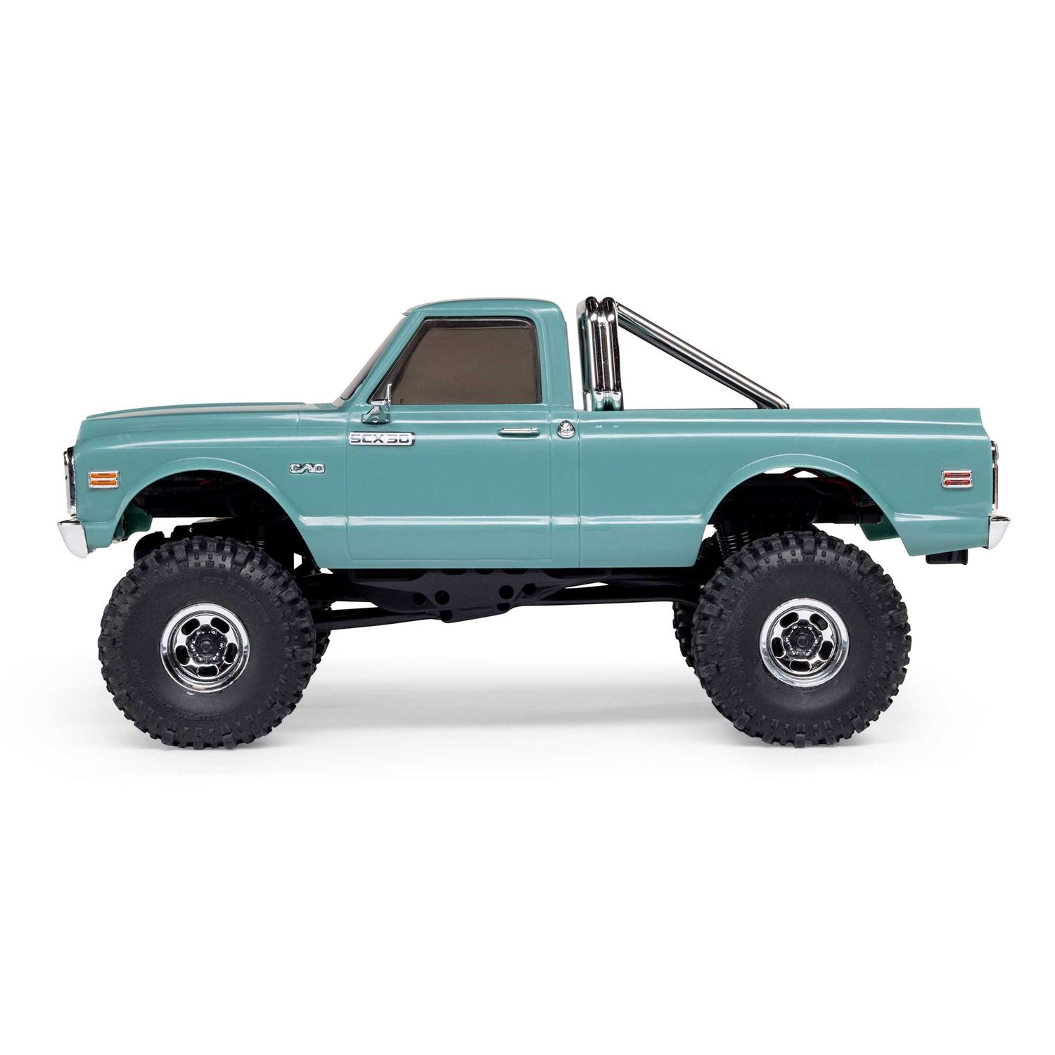 Axial 1/30 SCX30 Chevrolet K10 4X4 RTR Brushed Rock Crawler (Battery &amp; Charger Included), Green