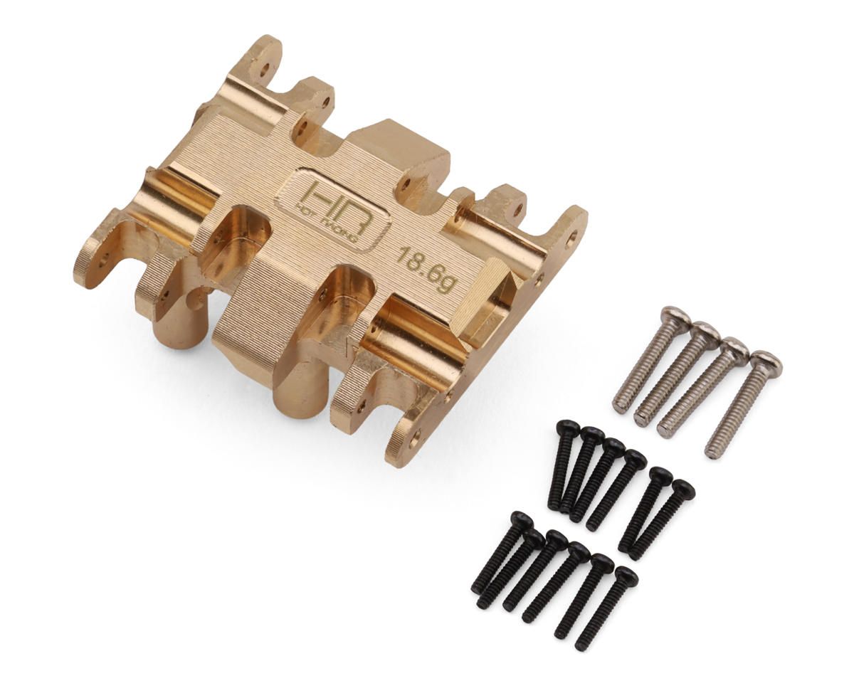 SXTY38LH Brass Center Gear Box Mount - SCX30
