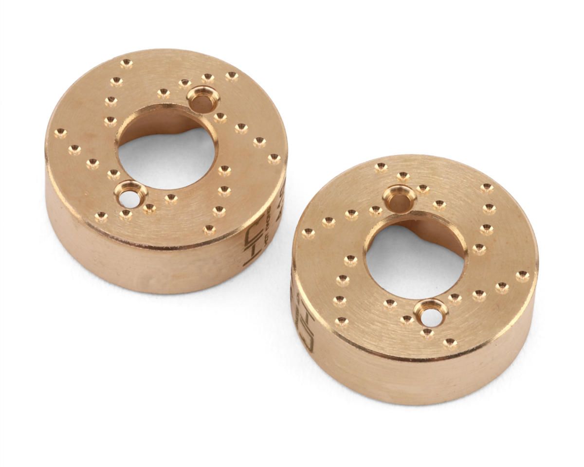 SXTY22H Brass Rear Hub 4.1g - SCX30
