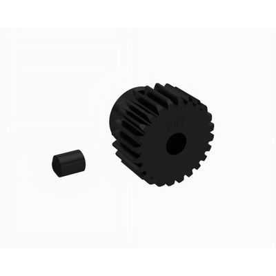 ARA-2175 Pinion Gear 24T 0.5 MOD CNC 3.2mm Bore ARRMA Pinion Gear 24T MOD 0.5 CNC 3.2mm Bore