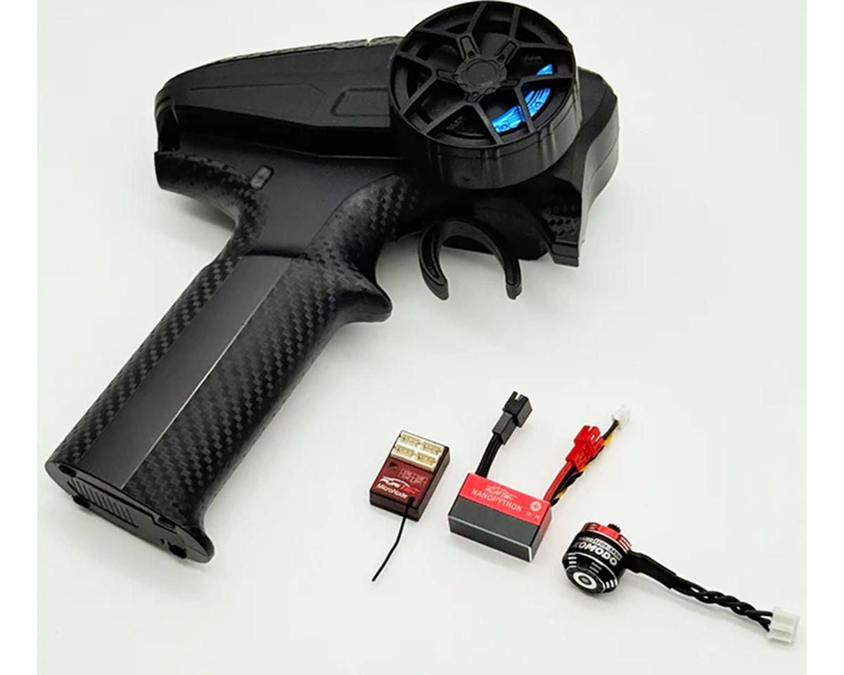 FUR-2739 Furitek Axial SCX30 NanoModo 2026 Complete Brushless Control System w/Nano Komodo Motor &amp; Gripor V2 Transmitter