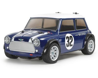 Tamiya Tamiya Mini Cooper Racing Electric 1/10 FWD/RWD On-Road Kit (Blue) (MB-01) (Limited Edition)