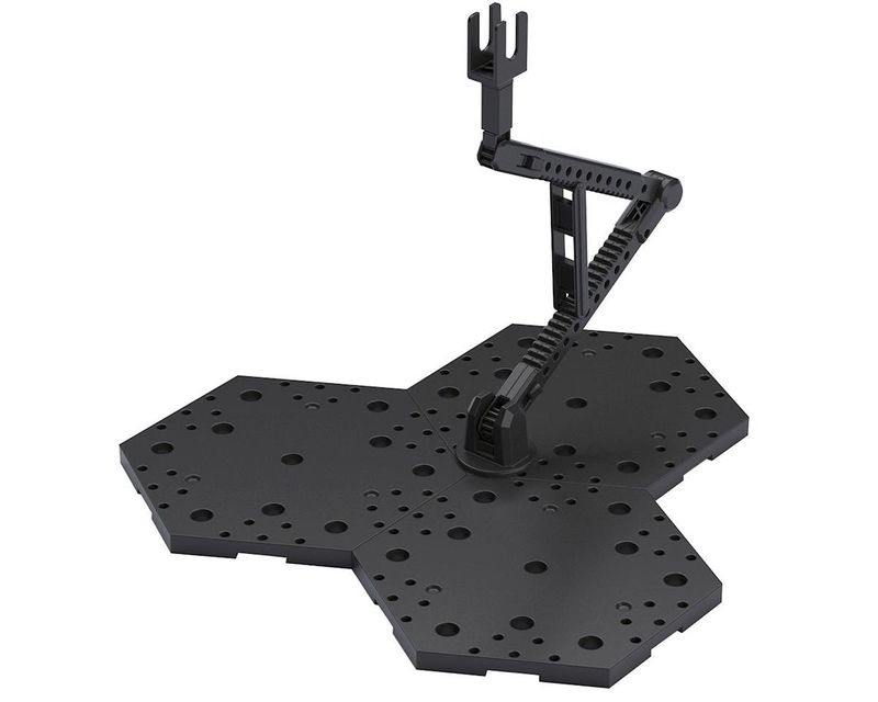 Bandai Action Base 4 Display Stand (Black) For Gundam Model Kits