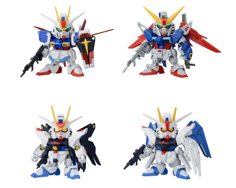 Bandai SD BB Senshi C.E. Battles Of Destiny "Gundam SEED" Plastic Model Kit