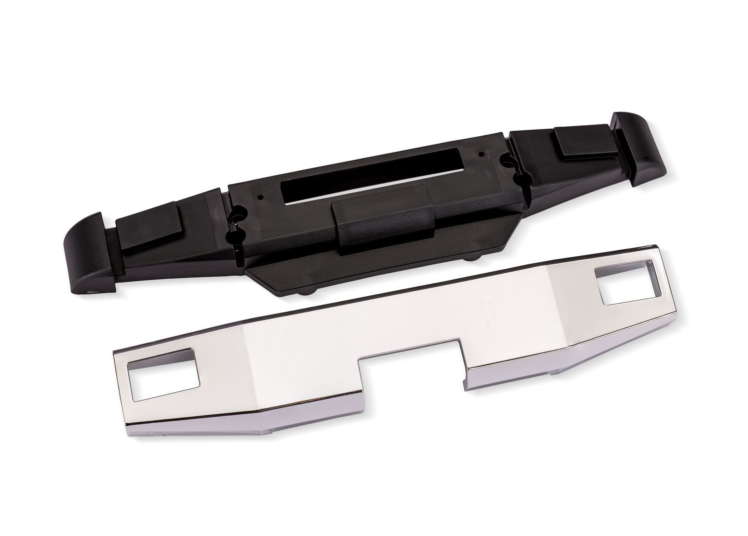 7686 X-Truck BIGFOOT #8 4X4 Chrome Front Bumper w/ Support