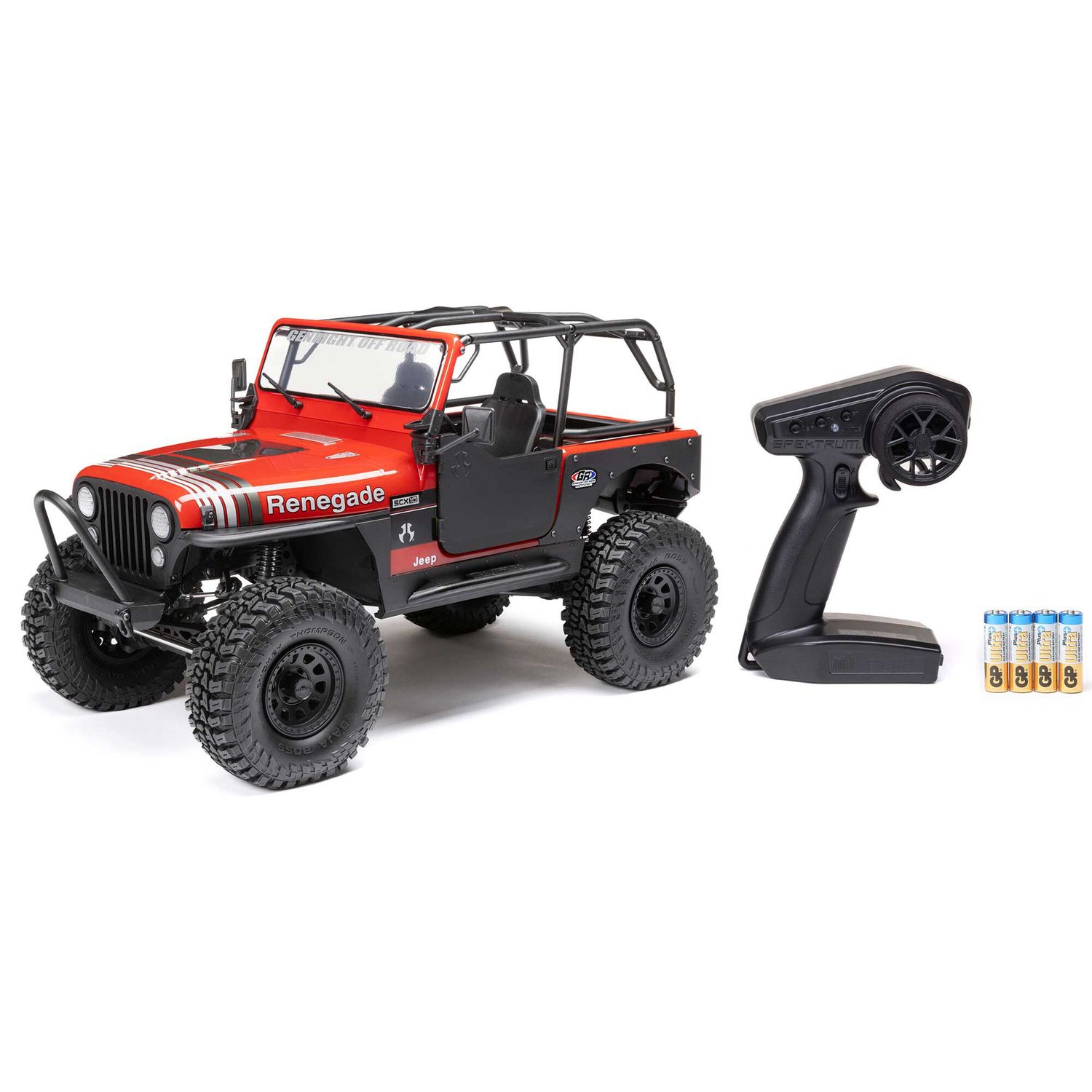 AXI03008V2T1 1/10 SCX10 III Jeep CJ-7 4X4 RTR Brushed Rock Crawler