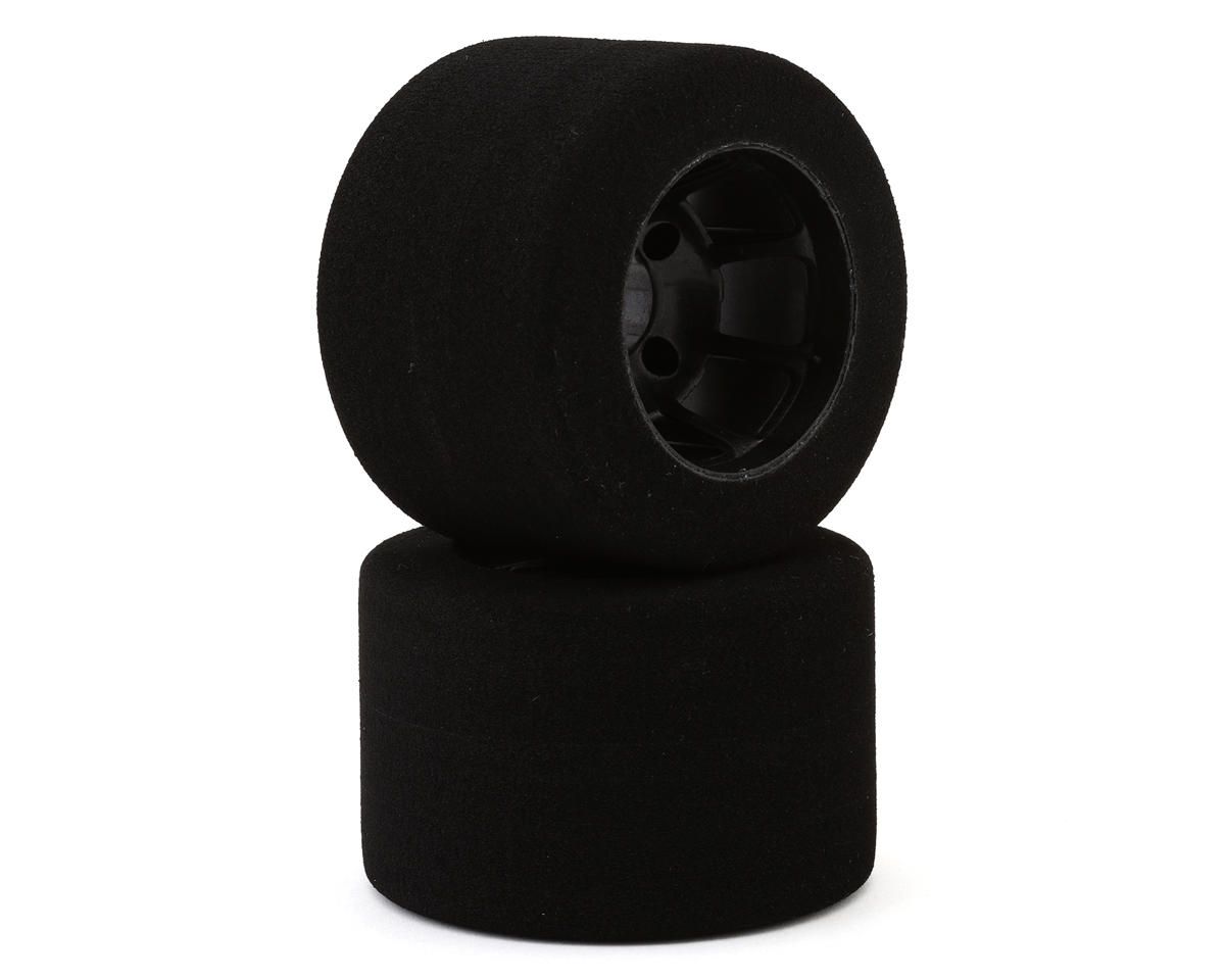 BXRD4021 BSR Racing 1/10th 4-Bolt Pre-Mounted Drag Racing Tire (Black) (2) (Gold)