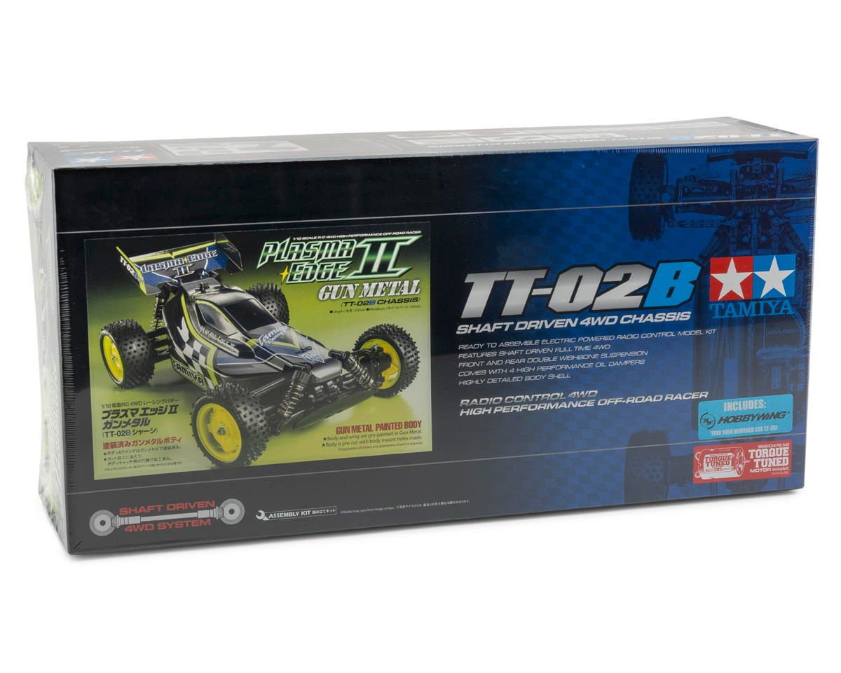 Tamiya Tamiya Plasma Edge II Gun Metal 4WD Electric Buggy Kit (TT-02B) (Limited Edition Painted Bod…