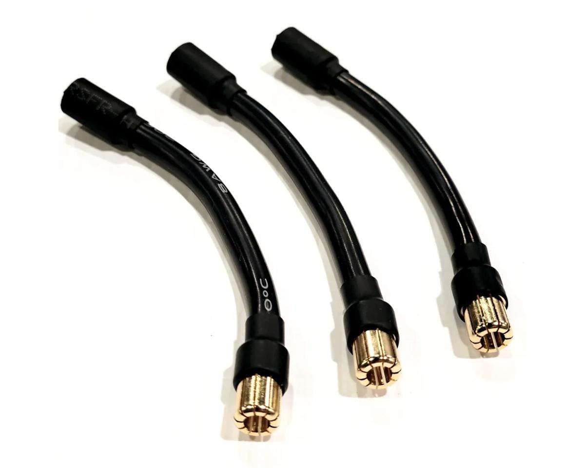 PHB7687 Powerhobby 8mm Female to 6.5mm Male 3inchh Extensions (3 PACK)