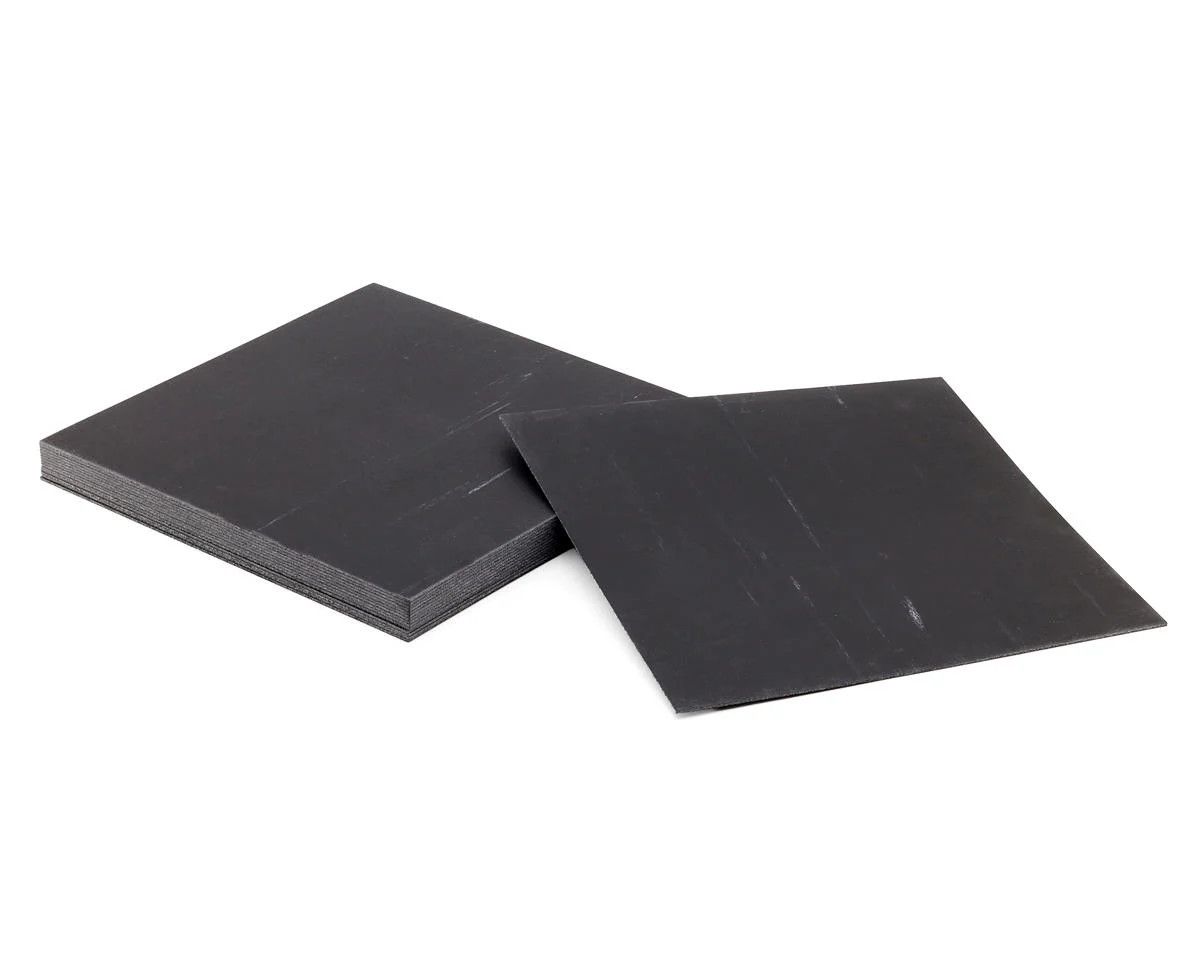 KYO87132 Kyosho Drift Vinyl Composition P-Tile Squares (Black) (50)