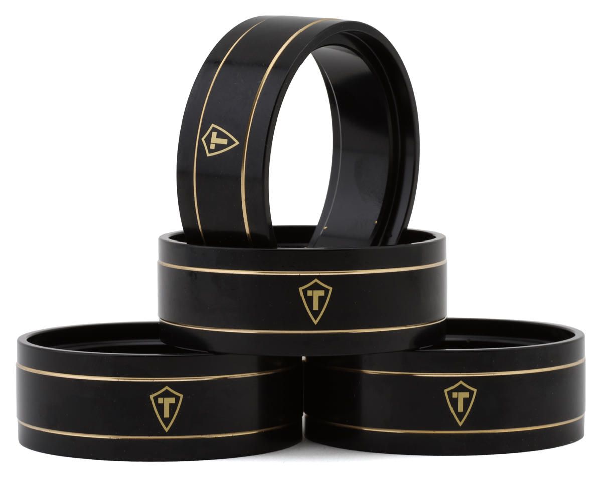 X004DVFSUP Treal Hobby 1.9" Brass Beadlock Wheel Rings (4) (124g ea)
