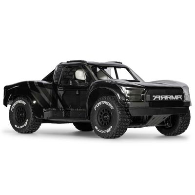 ARA2104KT1 1/16 MOJAVE GROM 4X4 RTA KIT Brushed Desert Truck (Battery &amp; Charger Included), Clear/Black