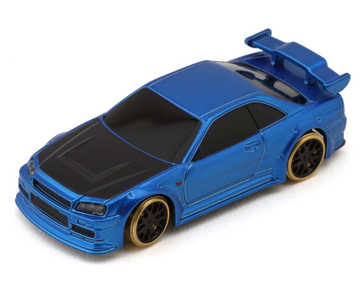 Turbo Racing Turbo Racing C64 1/76 RTR Electric 2WD Micro RC Drift Car (Blue)