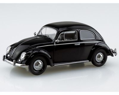Aoshima 1/32 Snap Kit #20-BK Volkswagen Beetle (Black)