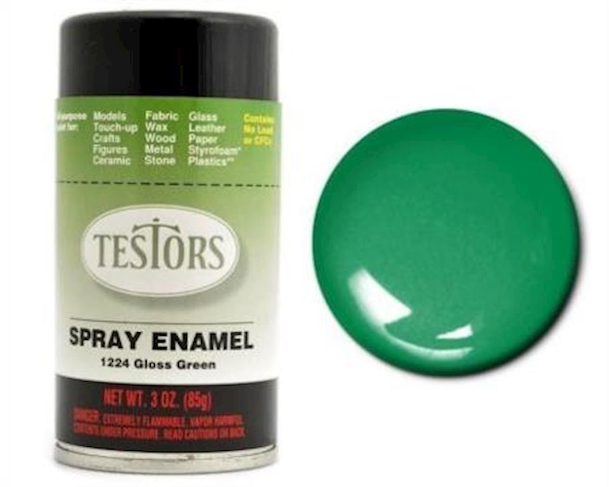 Testors Spray 3oz Green