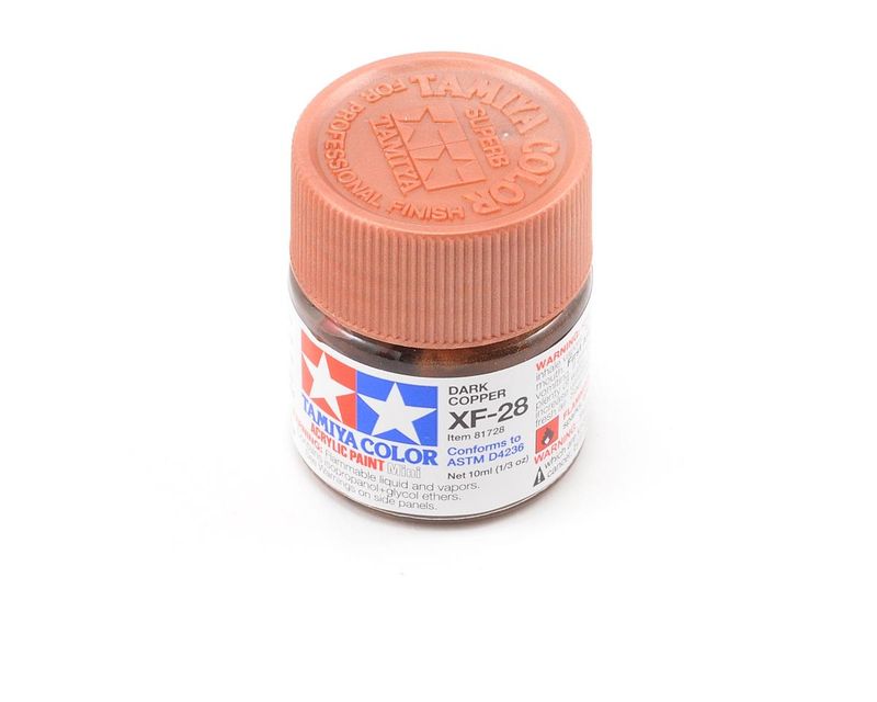 Tamiya XF-28 Dark Copper jar