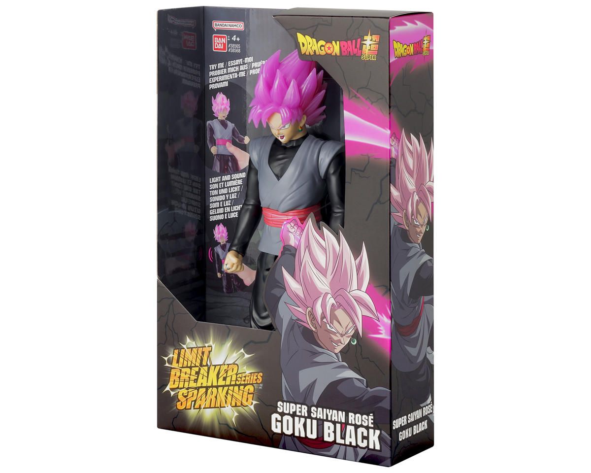 Bandai Limit Breaker Sparking Series "Dragon Ball Super" Super Saiyan Rosé Goku Black Action Figure…