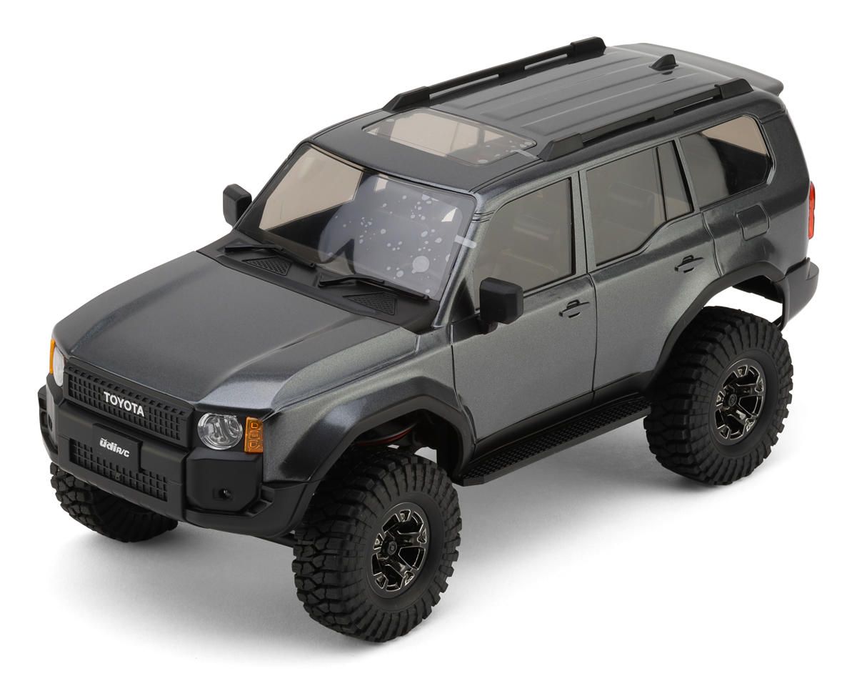 UDI RC UDI RC UCX18 Pro Toyota Land Cruiser Prado 1/18 RTR 4WD Brushless Rock Crawler (Grey)
