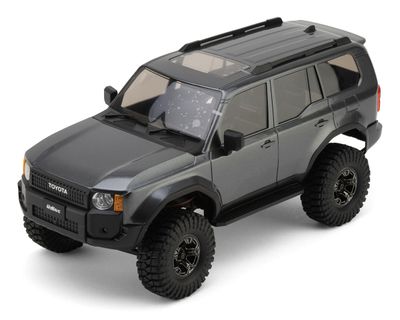 UDIUCX1802PRO_GR UDI RC UCX18 Pro Toyota Land Cruiser Prado 1/18 RTR 4WD Brushless Rock Crawler (Grey) w/2.4GHz Radio, Battery & Charger UDI RC UDI RC UCX18 Pro Toyota Land Cruiser Prado 1/18 RTR 4WD Brushless Rock Crawler (Grey)