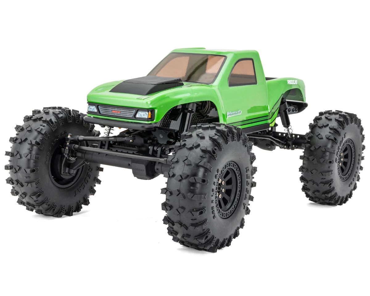 Redcat Redcat Vertex-10W 1/10 RTR 4WD Electric Brushless Rock Crawler (Electric Green) (+24mm Wide …