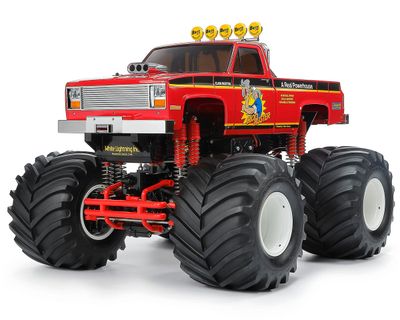 TAM58762 Tamiya Clod Buster 4WS 1/10 4WD Monster Truck Kit (Red) (2026)