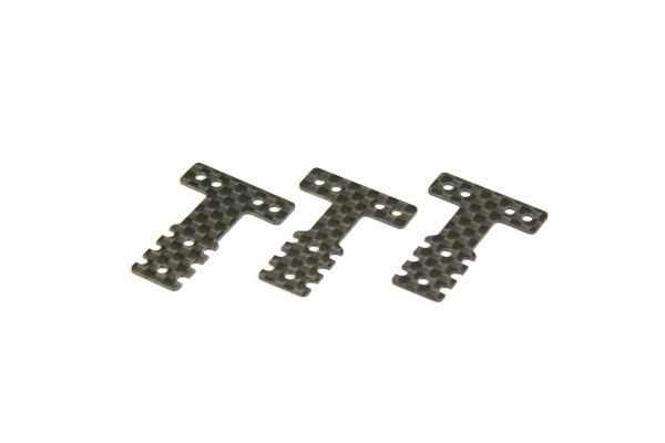 MZW403SB Kyosho Mini-Z MR-04 MM/LM Carbon Fiber Rear Suspension Plates Set (Soft) (MM/LM/MM2)