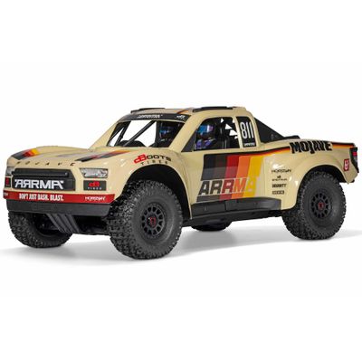 ARA7604V3T2 1/7 MOJAVE 6S 4X4 RTR Brushless Desert Truck, Beige