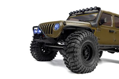 AXI-2443T2 1/10 Axial SCX10 III Jeep JT Gladiator 4X4 RTR Brushed Rock Crawler, Green