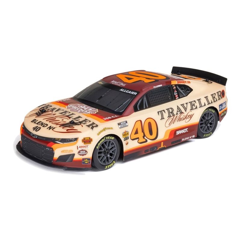 Losi LOS1122640 1/12 NASCAR Justin Allgaier No. 40 2026 Traveller Whiskey Chevrolet ZL1 2S AWD RTR