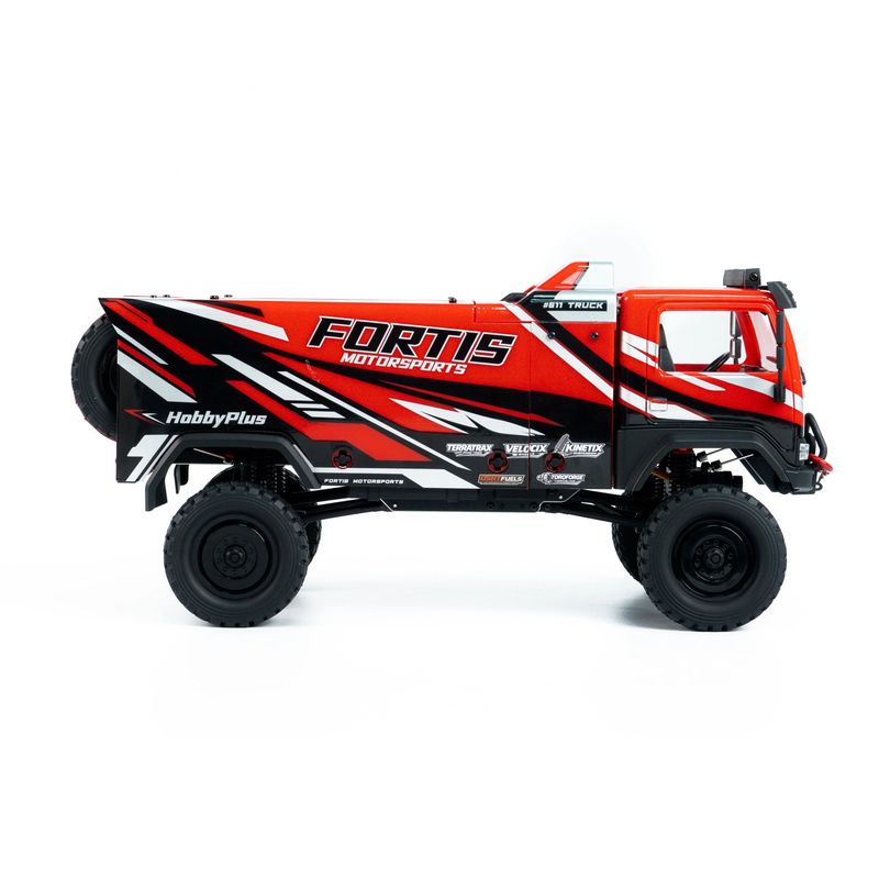 HBP1810810-RD HobbyPlus DKR-4 FORTIS 1/18 4WD Rally Raid Truck RTR