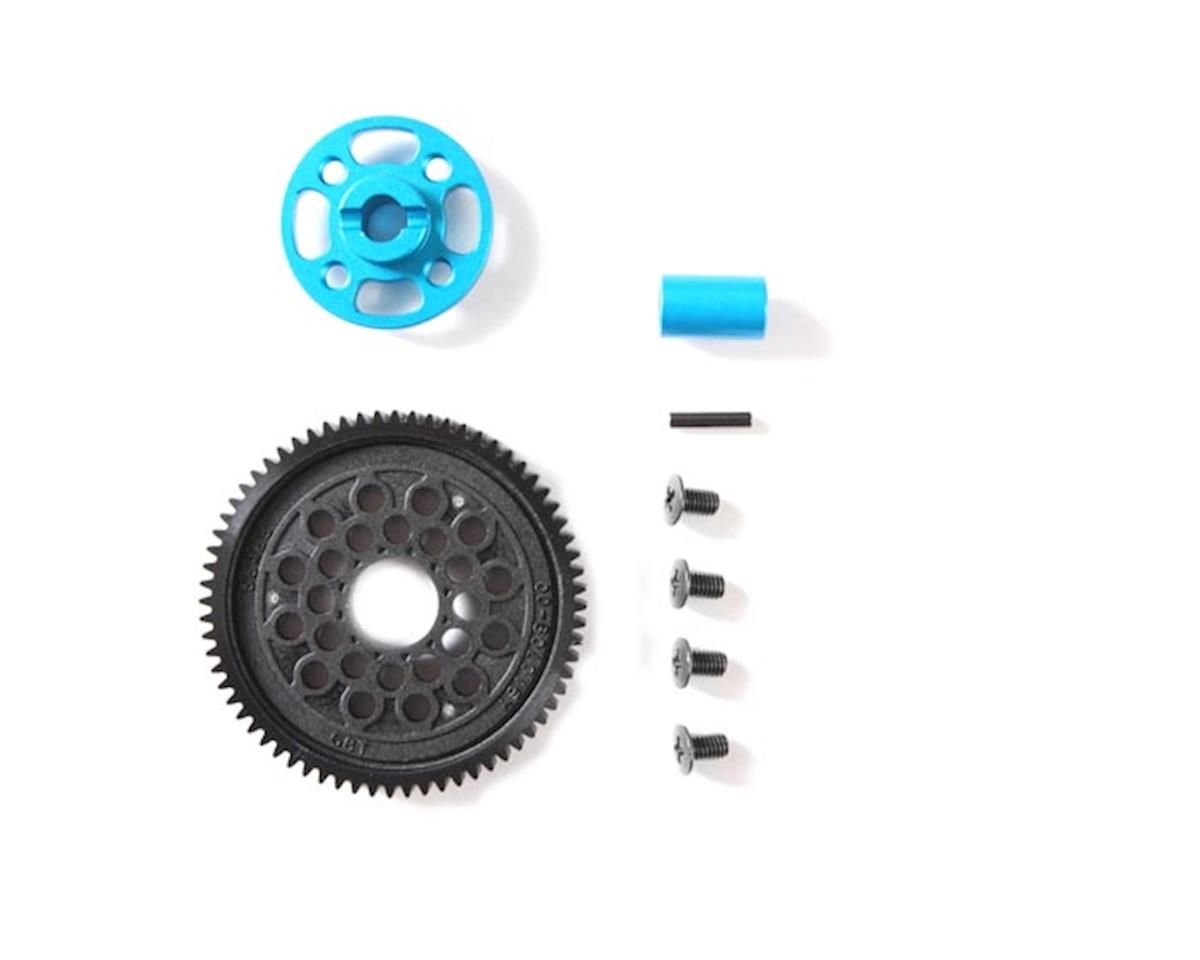 TAM54500 Tamiya TT-02 High Speed Spur Gear w/Aluminum Mount (68T)