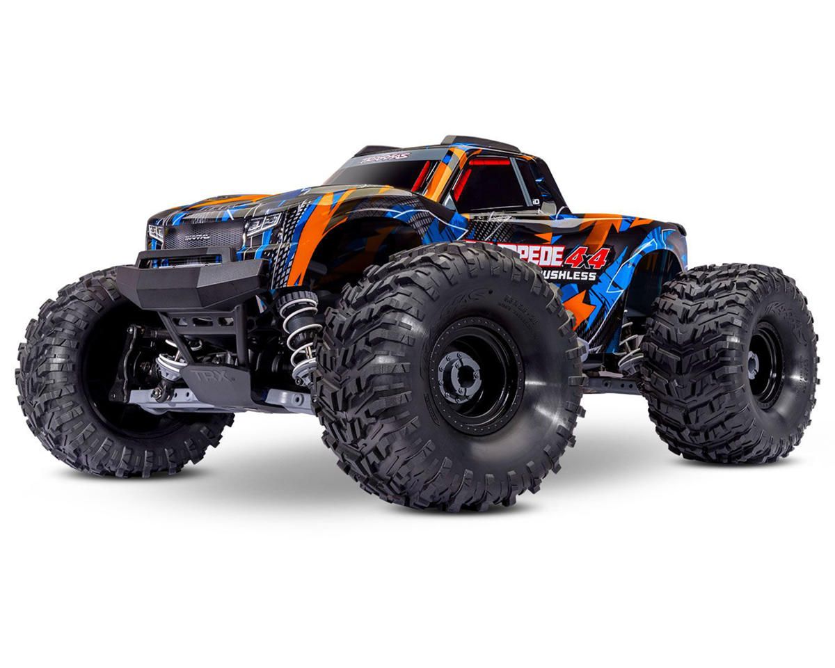 67454-4-ORNG  Stampede 4X4 Brushless