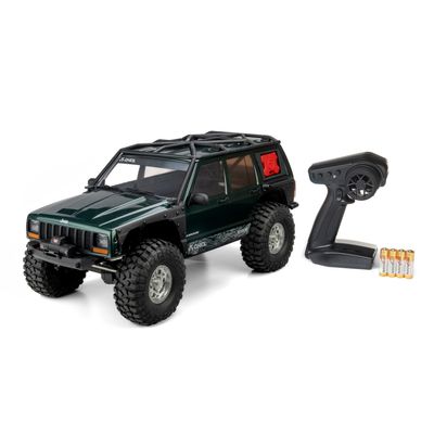 AXI-2037T1 1/10 SCX10 III Jeep Cherokee XJ 4X4 RTR Brushed Rock Crawler, Green