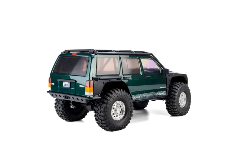 AXI-2037T1 	1/10 SCX10 III Jeep Cherokee XJ 4X4 RTR Brushed Rock Crawler, Green