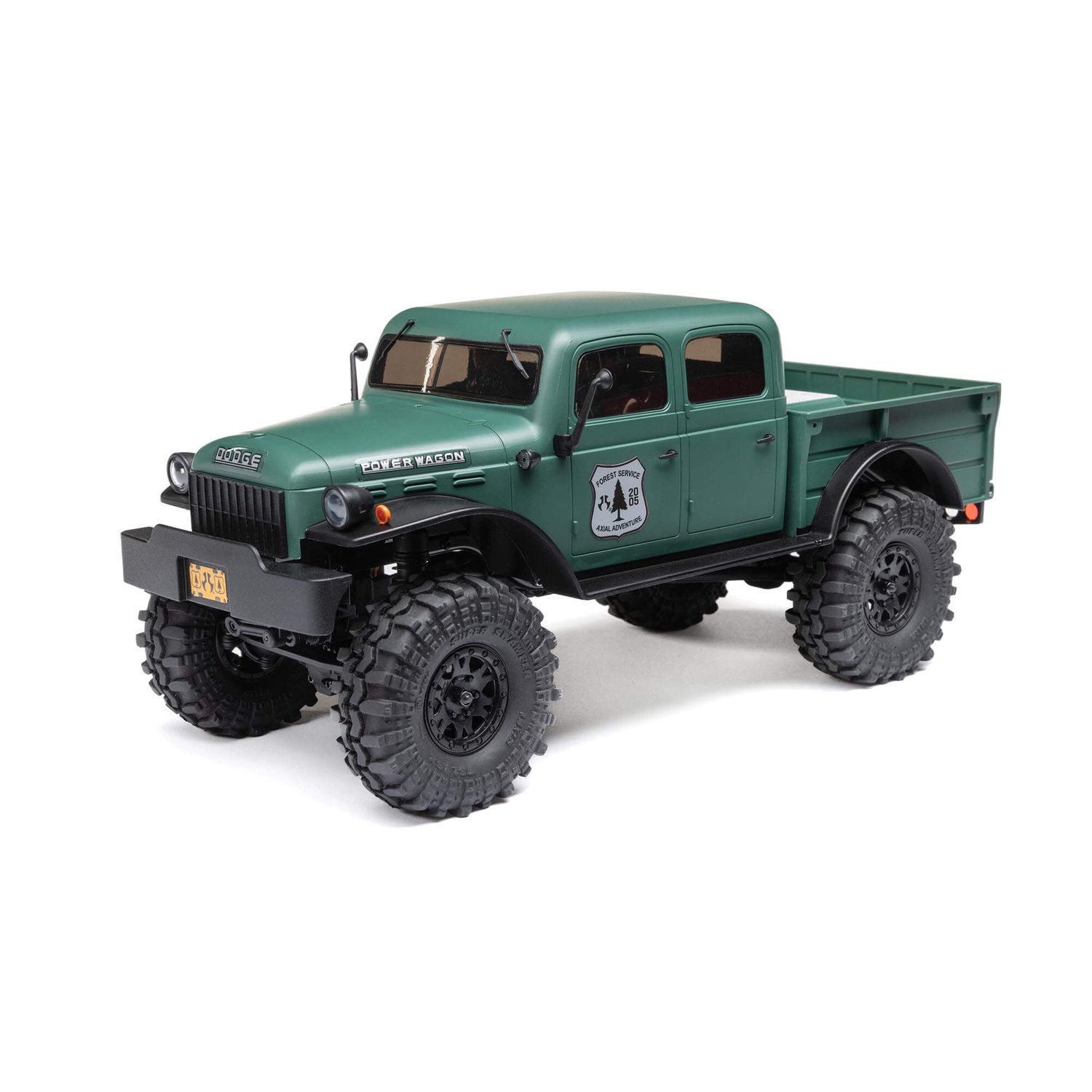 SCX24 40's 4 Door Dodge Power Wagon, 1/24 4WD-RTR GREEN